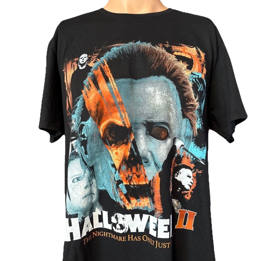 NEW Halloween 2 Michael Myers Mens Graphic T-Shirt Mens Large